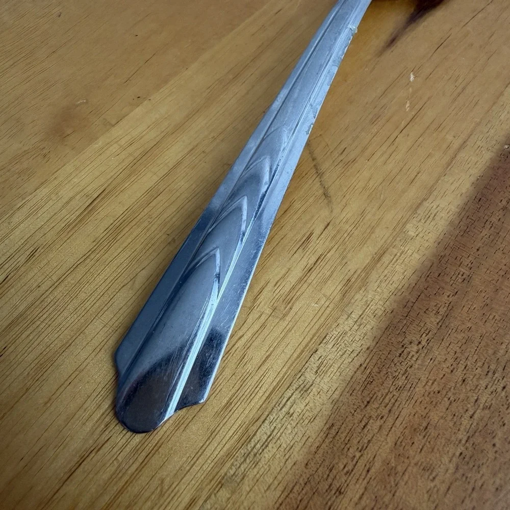 EKCO EKS7 Geo Chevron Stainless Steel Spoon USA Replacement Dining Kitchen‎